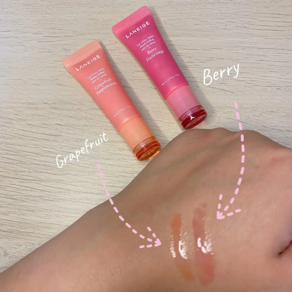 GRAPEFRUIT Laneige Glowy Lip Balm NWT